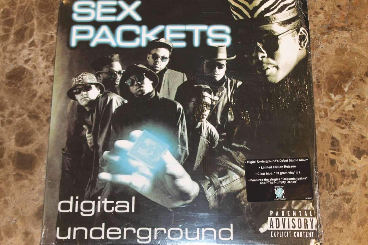 Digital Underground - Sex Packets (VG+/G+) (2LP) (Blue Vinyl)