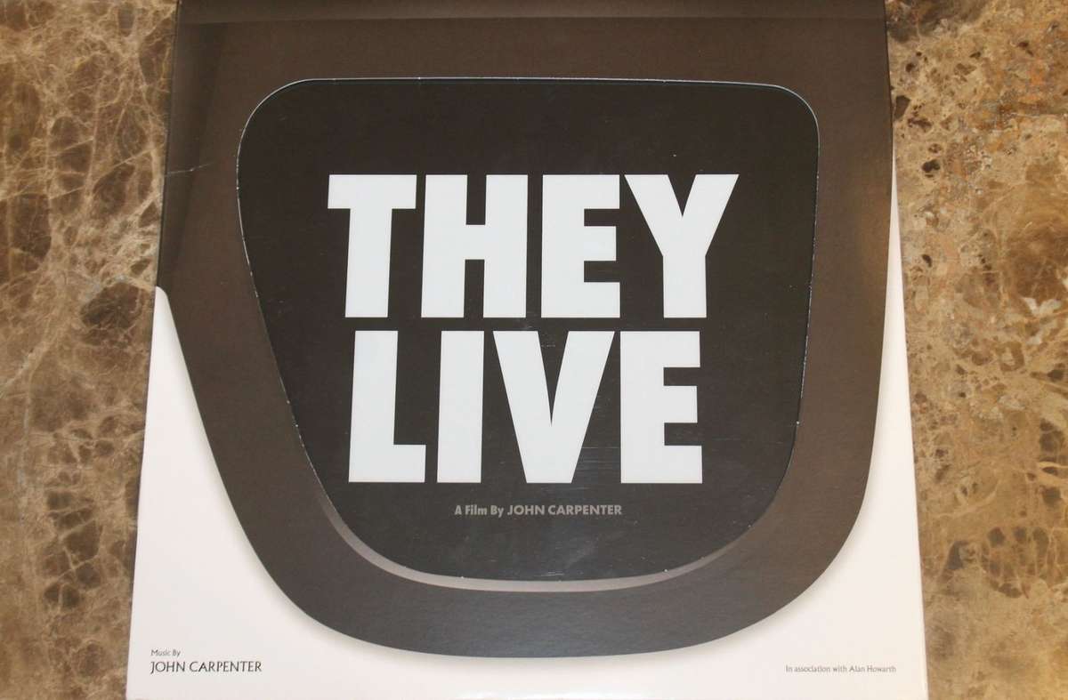 John Carpenter, Alan Howarth  They Live (NM/VG+) (RSD) (Colour Vinyl) (Ltd. Ed.)