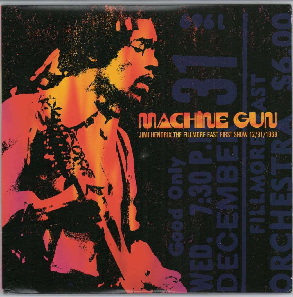 Jimi Hendrix - Machine Gun: The Fillmore East First Show 12/31/1969 (VG+/VG)