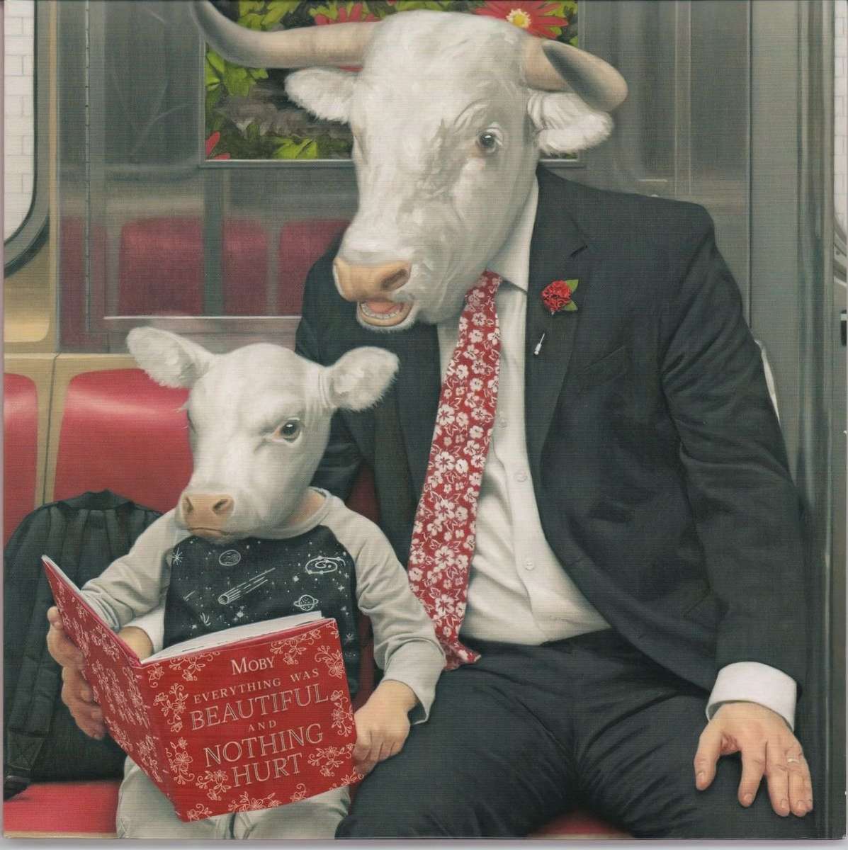 Moby - Everything Was Beautiful, And Nothing Hurt (NM/VG++) (2LP)
