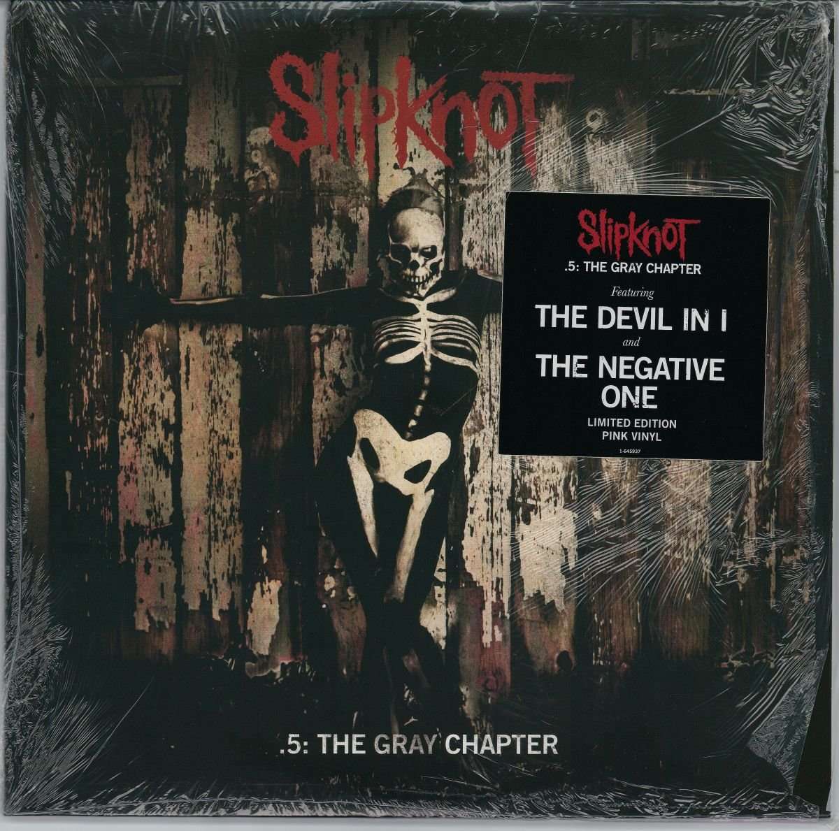 Slipknot - .5: The Gray Chapter (VG+) (2LP) (Pink Vinyl)
