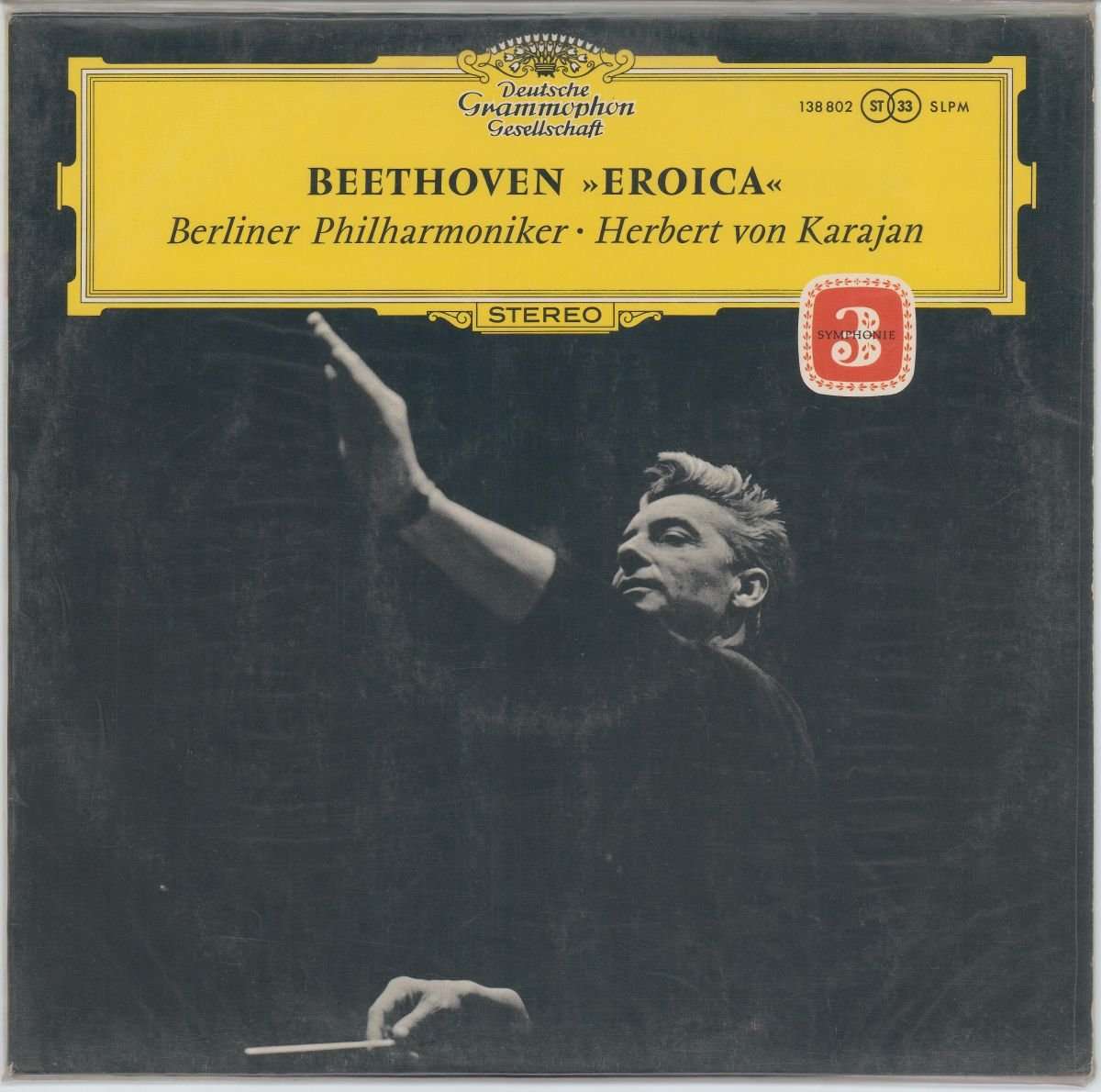 Beethoven - Berliner Philharmoniker  Herbert von Karajan - »Eroica« (VG+/VG)