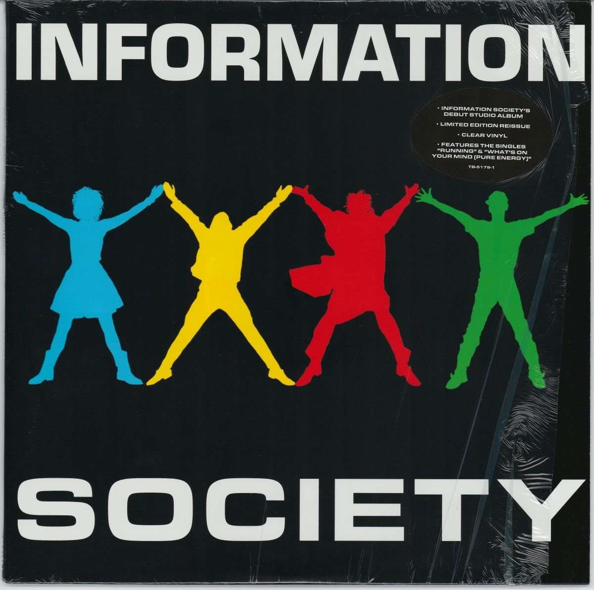 Information Society - Information Society (VG+) (Clear Vinyl)