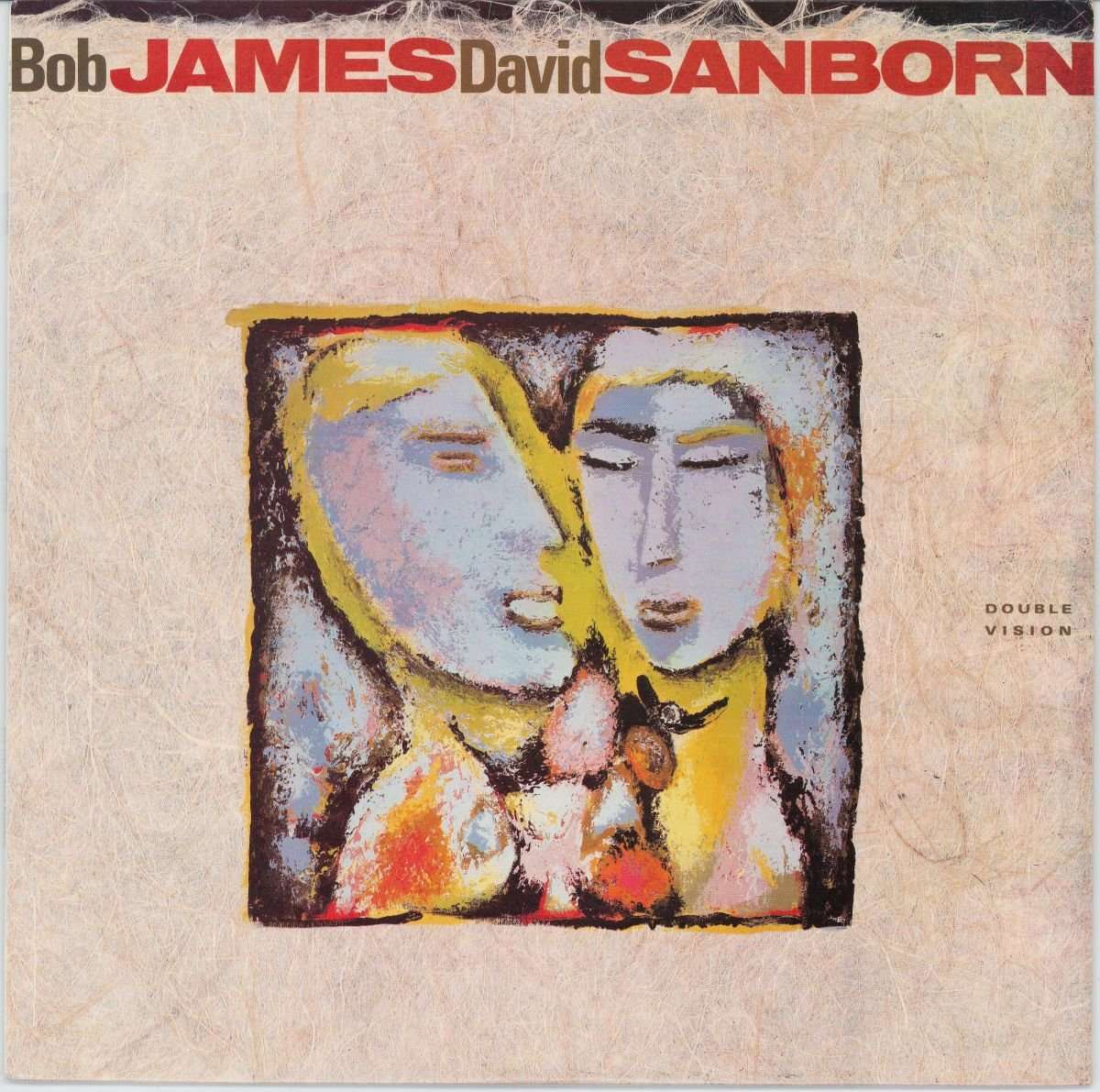 Bob James, David Sanborn - Double Vision (VG+)