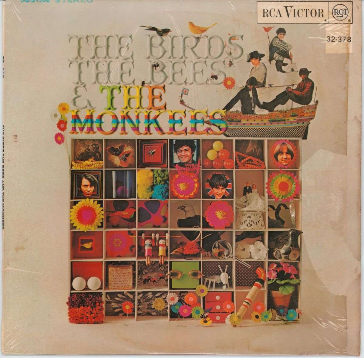 The Monkees - The Birds, The Bees &amp; The Monkees (G+/G)