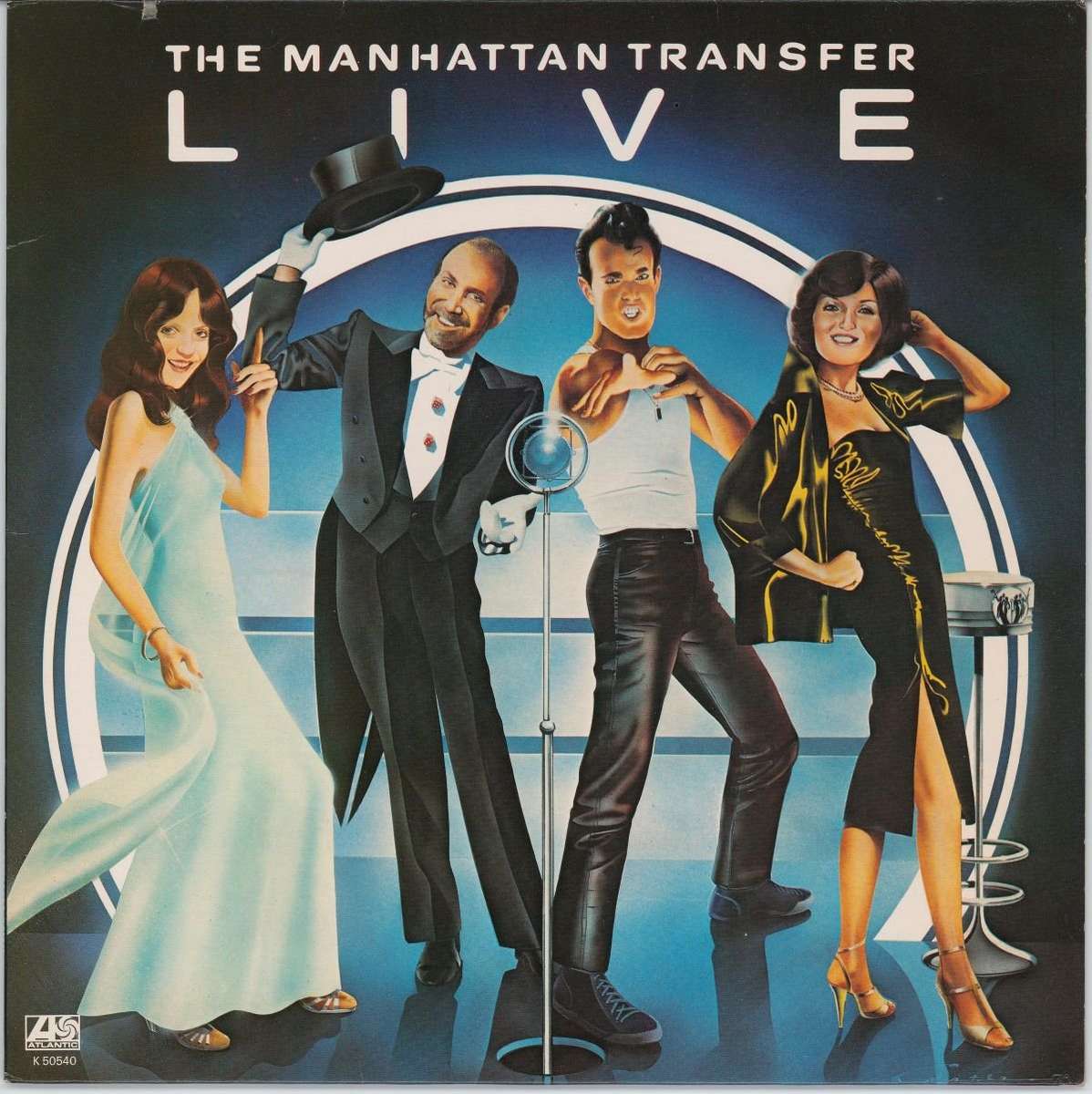 The Manhattan Transfer - Live (VG+/VG)