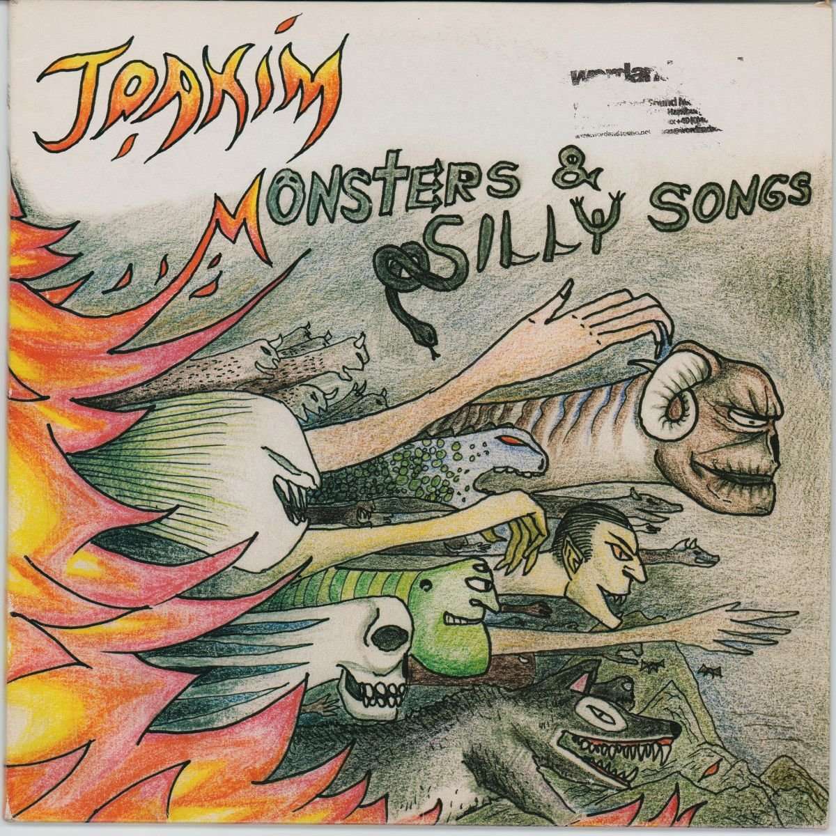 Joakim - Monsters &amp; Silly Songs (VG+/VG) (2LP)