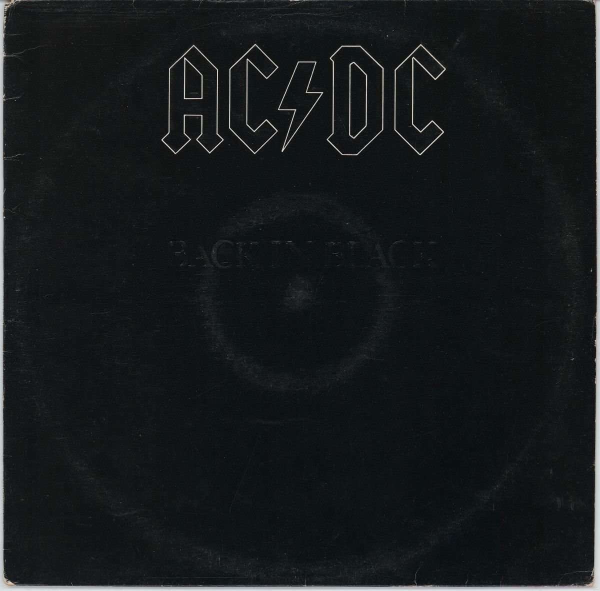 AC/DC - Back In Black (VG+/G+)