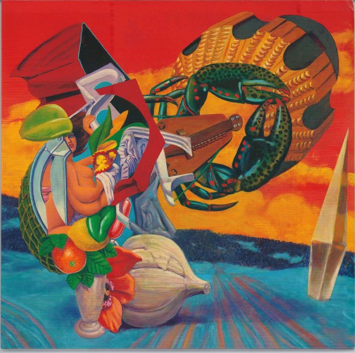 The Mars Volta - Octahedron (VG+/VG) (2LP) (Red And Blue Vinyls)