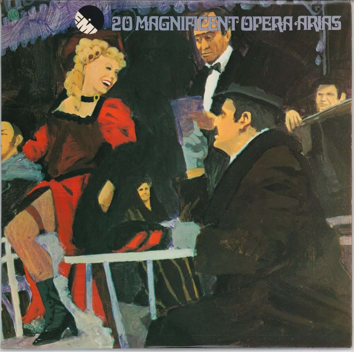 Various - 20 Magnificent Opera Arias (G+) (2LP)