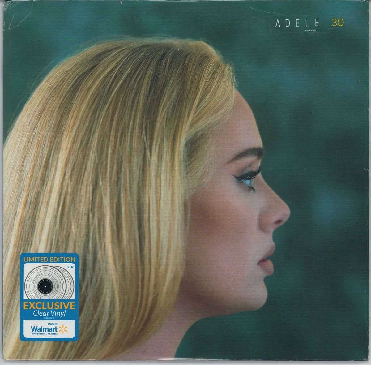 Adele - 30 (VG+) (2LP) (Clear Vinyl)