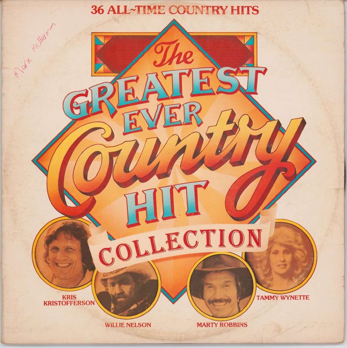 Various - The Greatest Ever Country Hit Collection (G+) (2LP)