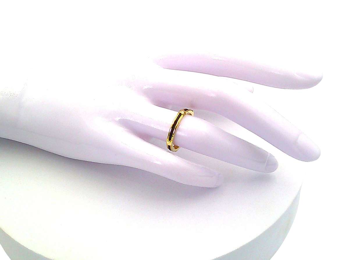 Ring with elephant hair