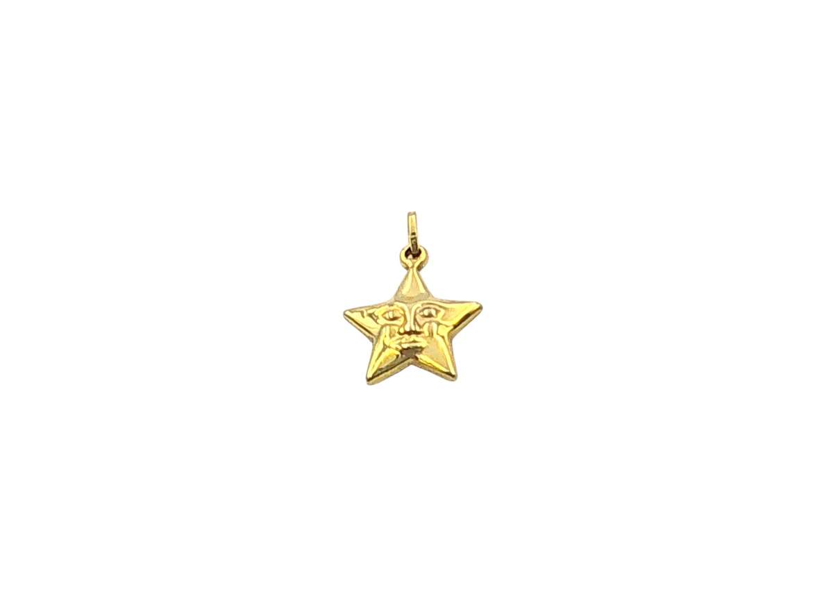 Star-face pendant