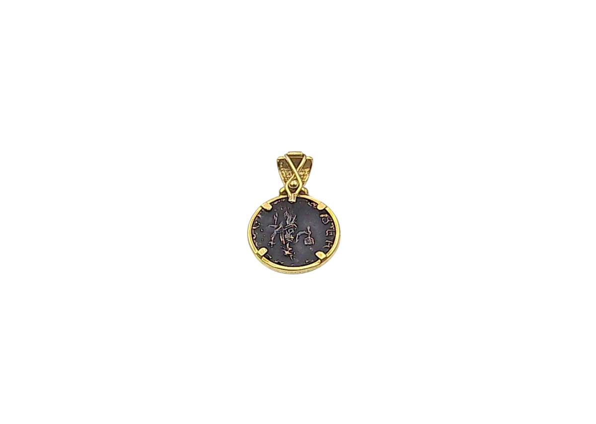Roman coin pendant