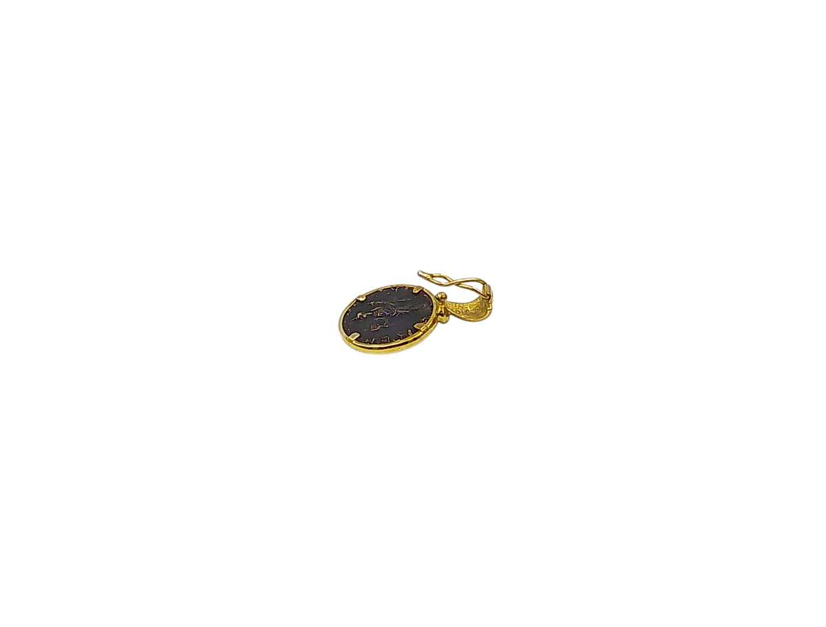 Roman coin pendant