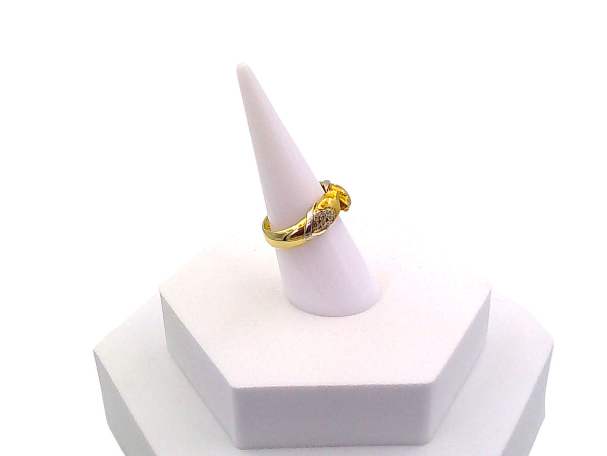 Ring with 2 x lion heads