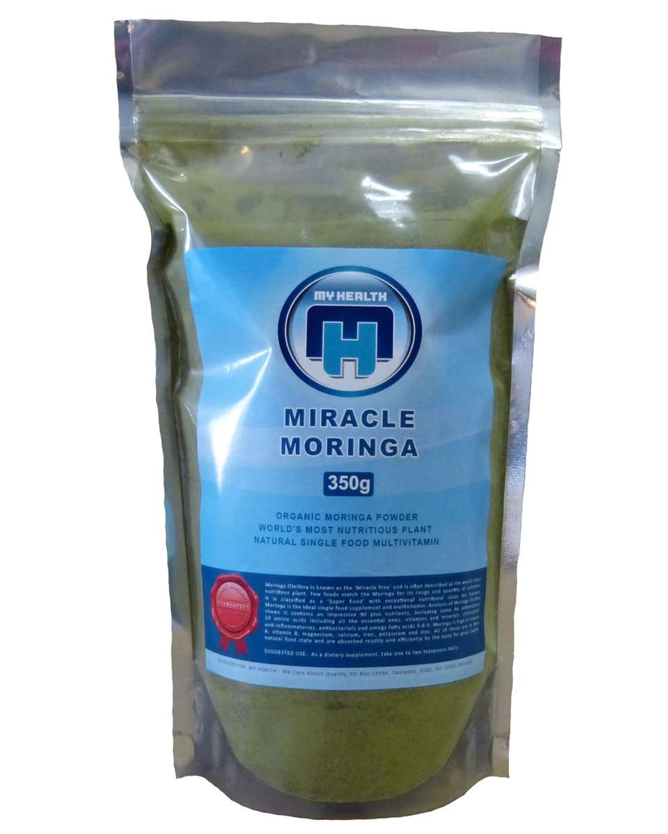 Miracle Moringa (Organic Moringa Oleifera Powder) (350g)
