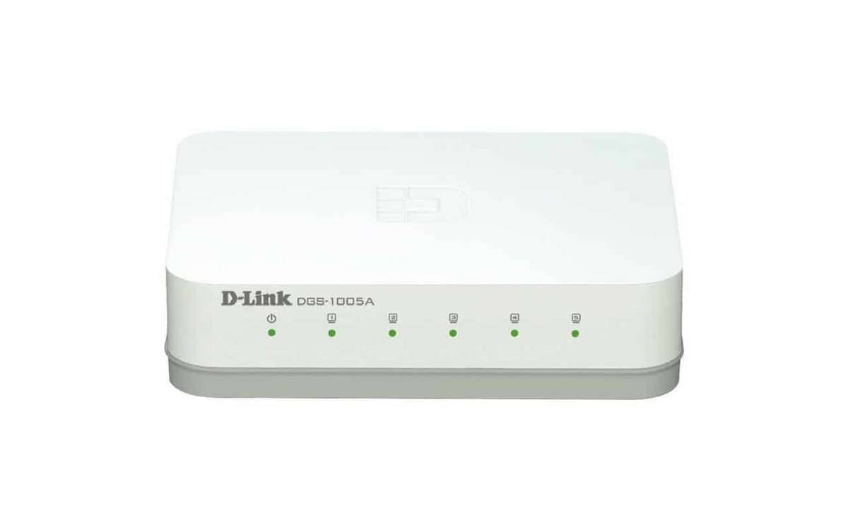D-Link DGS-1005A 5-Port Gigabit Unmanaged Switch