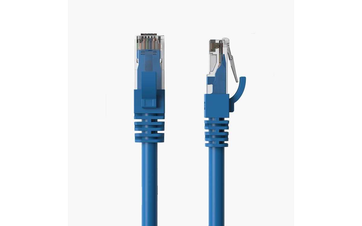RCT - CAT5E Patch Cord (Fly Leads) 3M Blue
