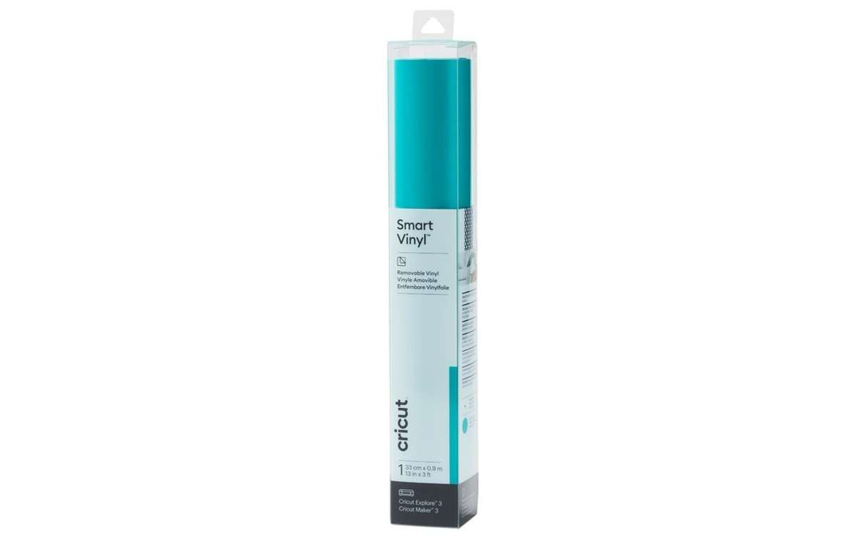 Cricut Smart Vinyl Removable 33x91cm 1 sheet (Aqua)