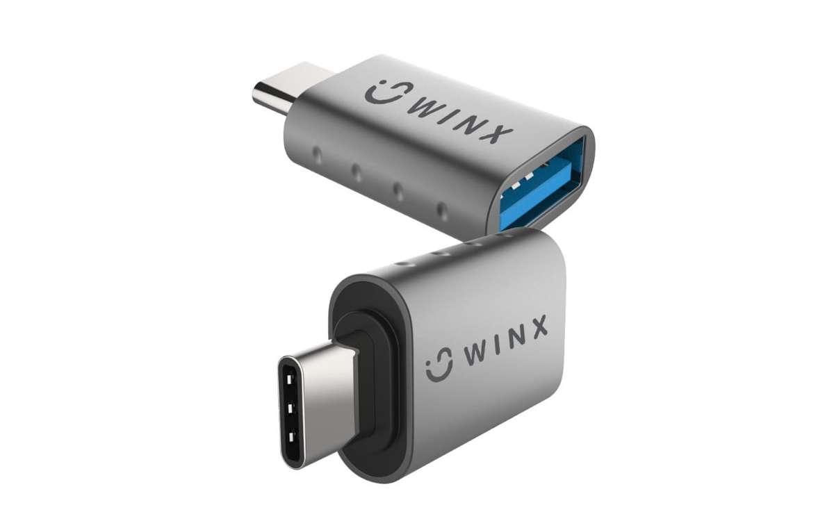 WINX LINK Simple Type-C to USB Adapter Dual Pack