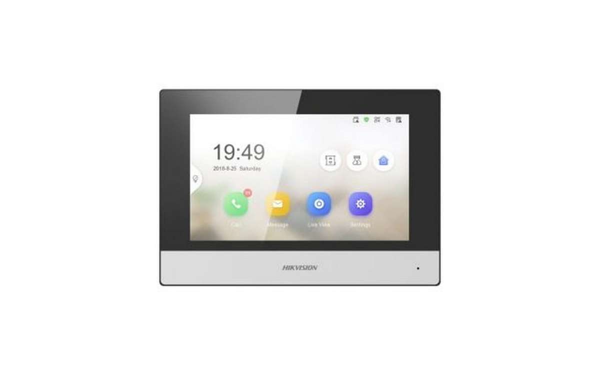 Hikvision 7Inch Touch Screen IP-Based Indoor Station