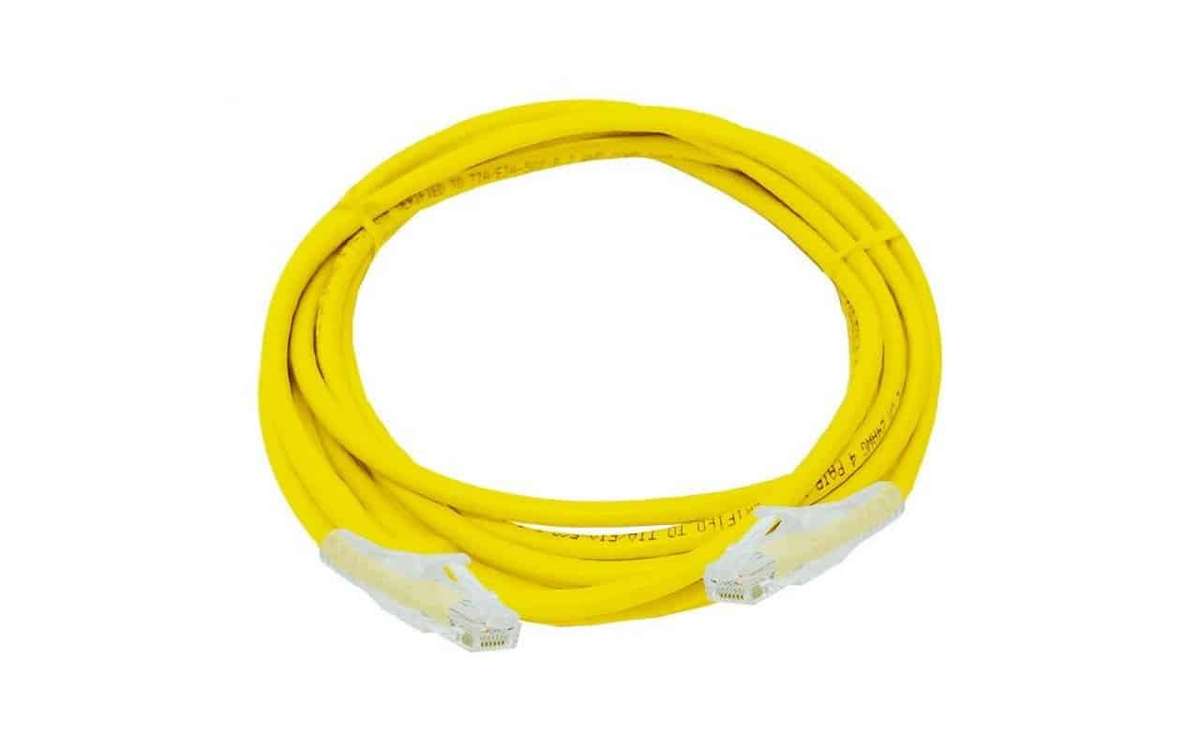 Linkbasic 3 Meter UTP Cat6 Flylead Yellow
