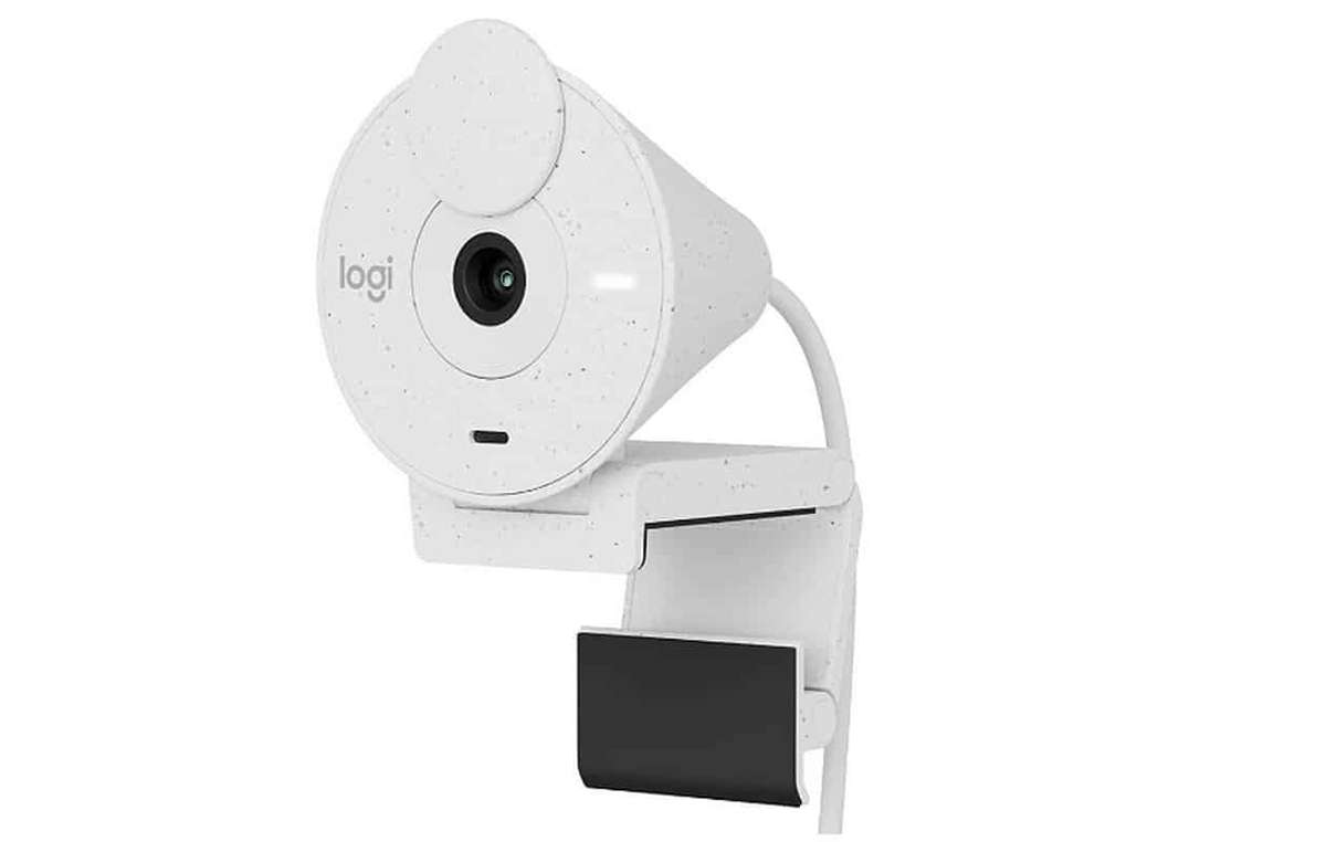 Logitech Brio 300 Full HD 1080P Webcam Off White