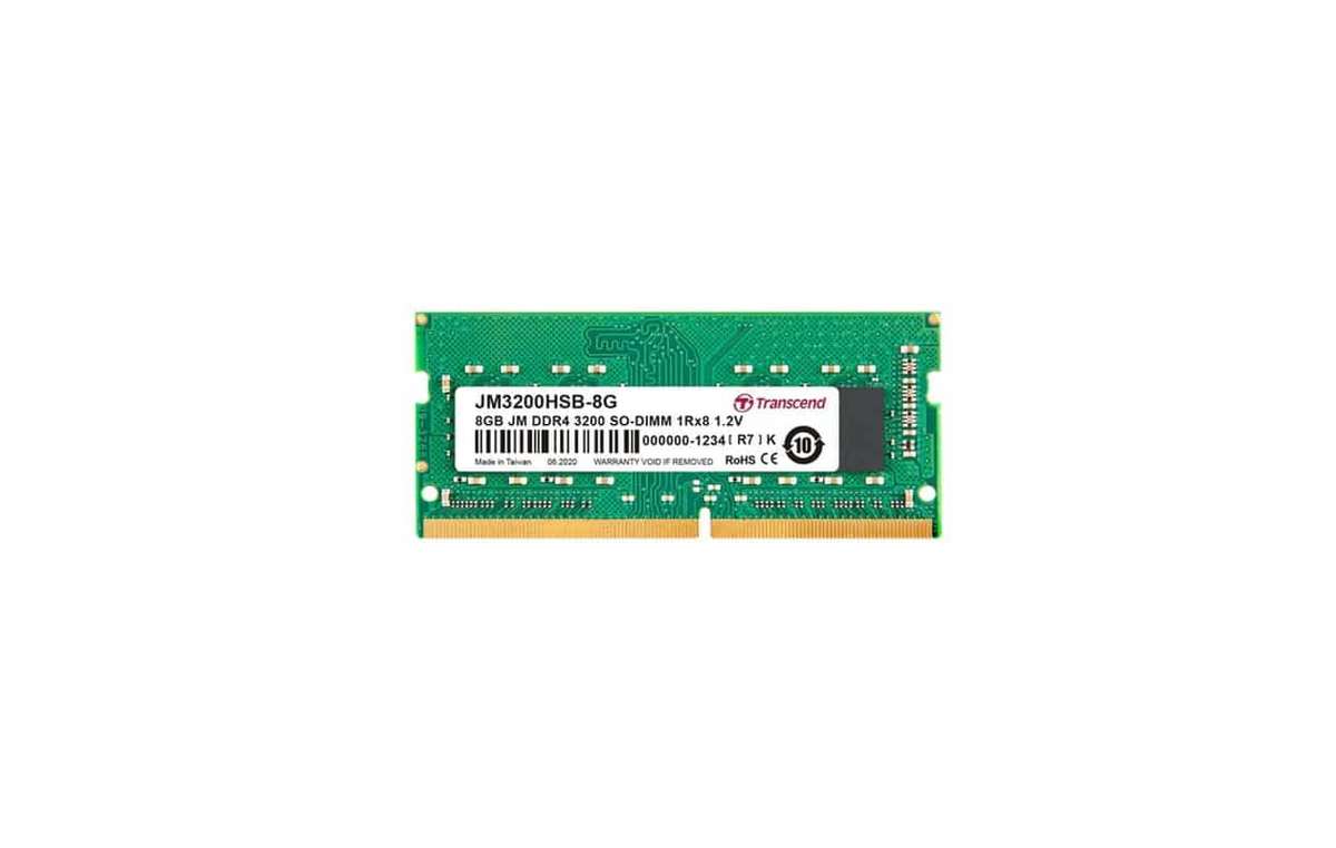 Transcend 8GB DDR4 3200MHZ SO-DIMM