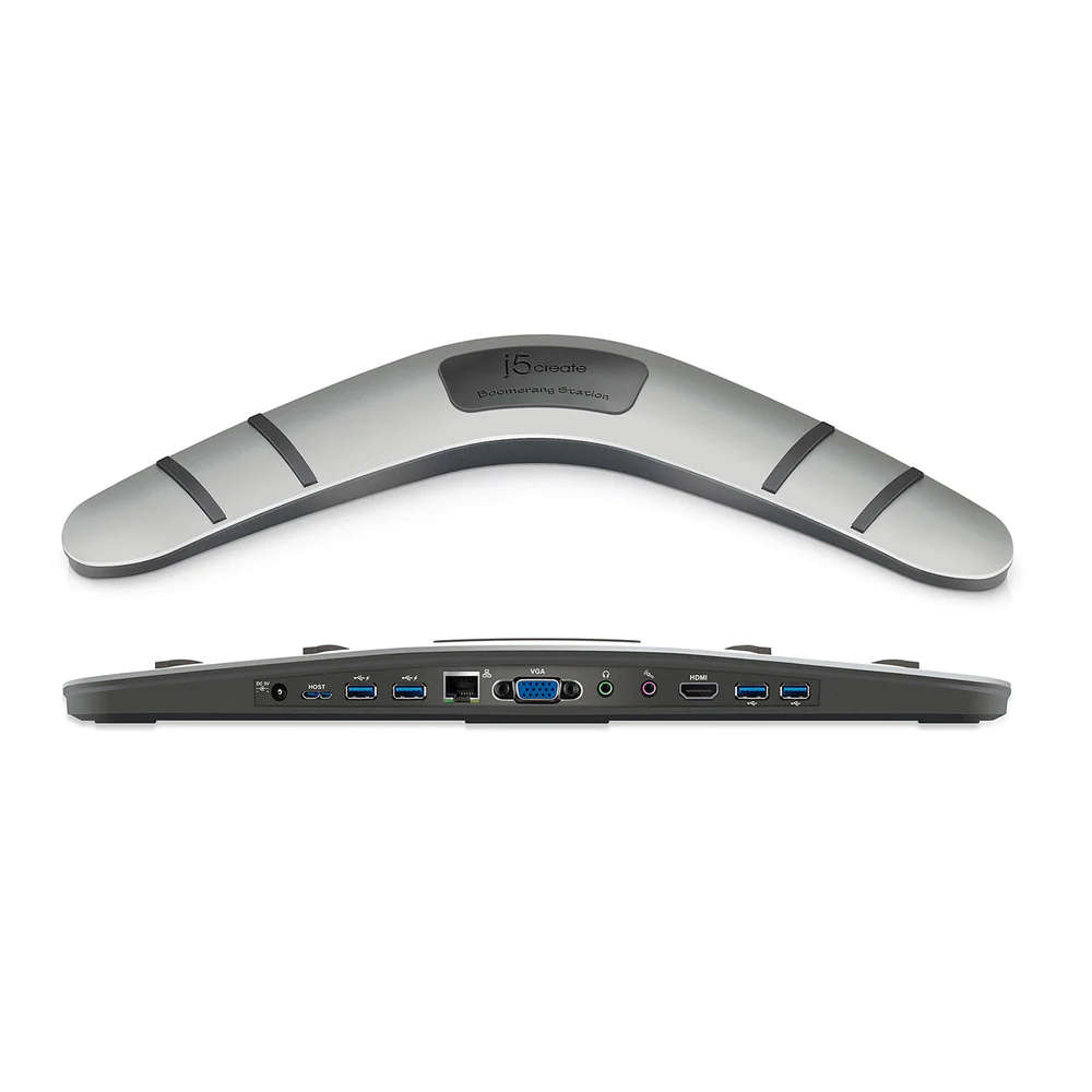 J5create JUD481 Boomerang Station Universal USB 3.0 Docking Station