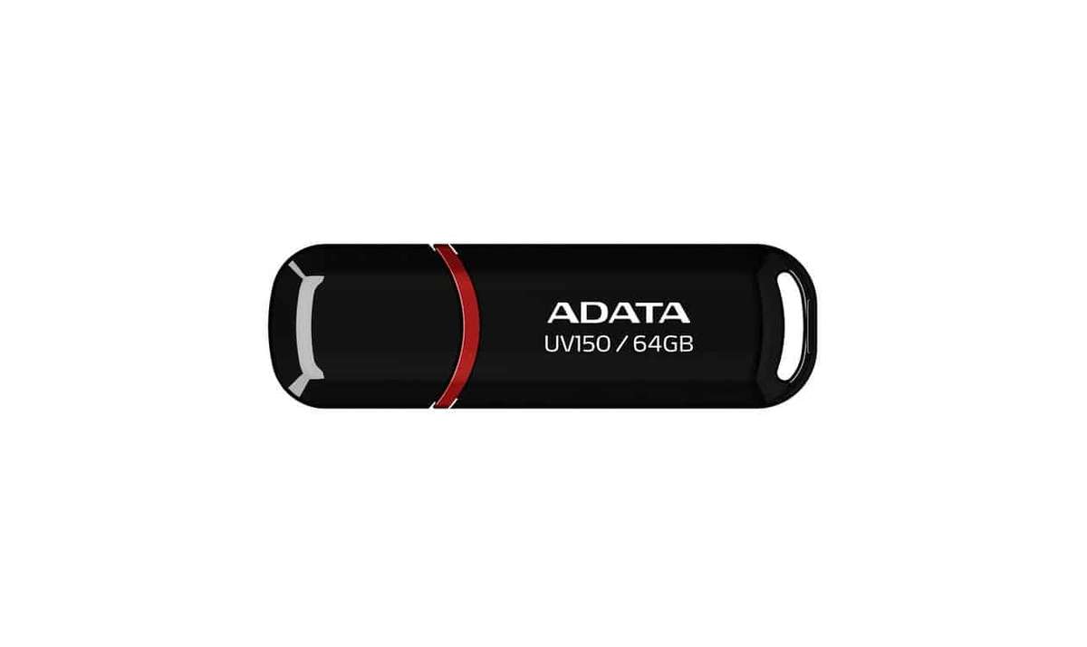 Adata UV150 64Gb Glossy Black USB 3.0 Flash Drive