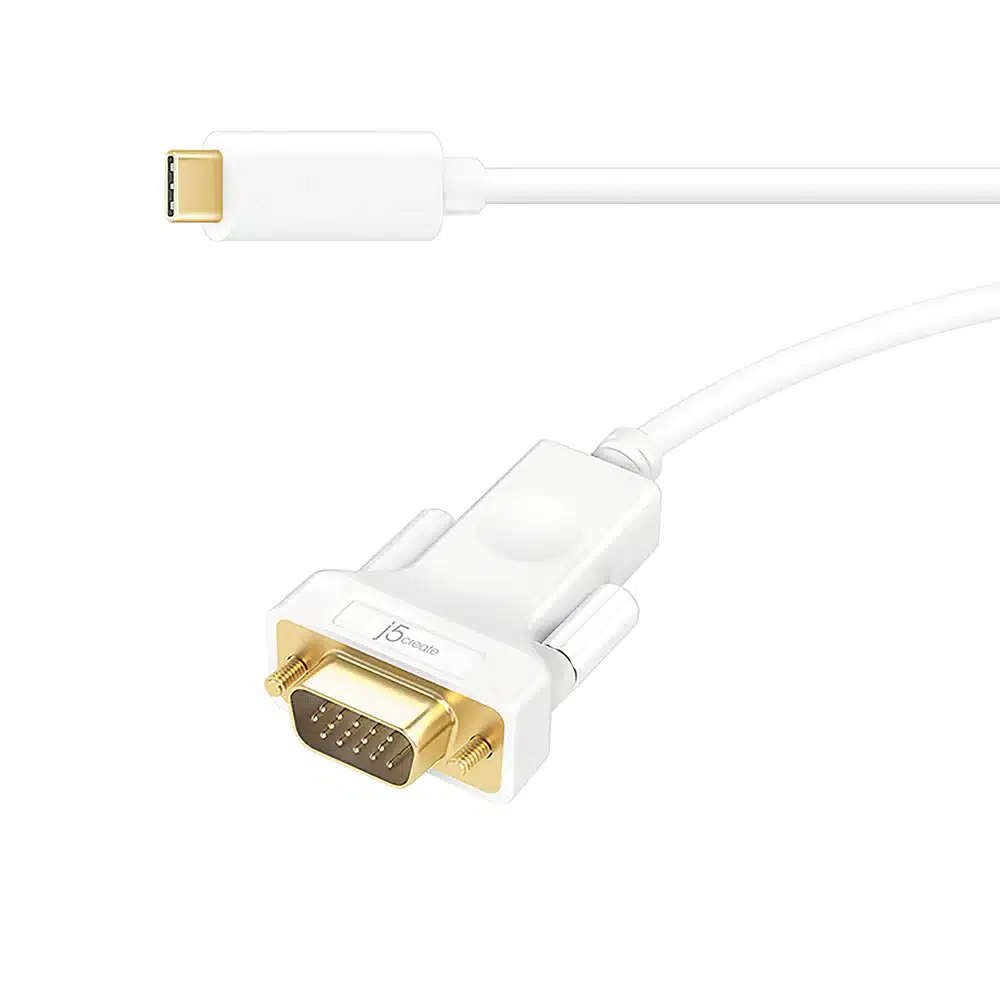 j5 JCC111 USB Type-C to VGA Cable