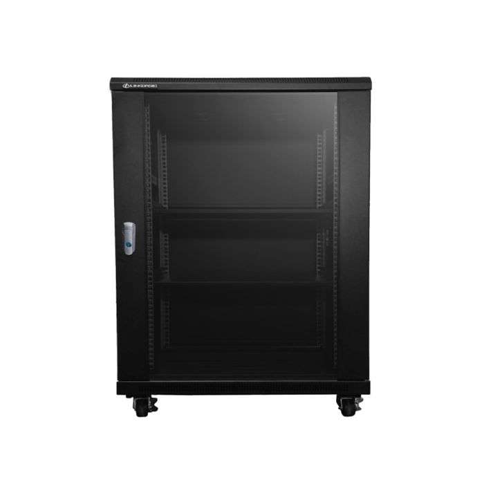Linkbasic 15U 600 Deep Cabinet 2 Fans &amp; 2 Shelves