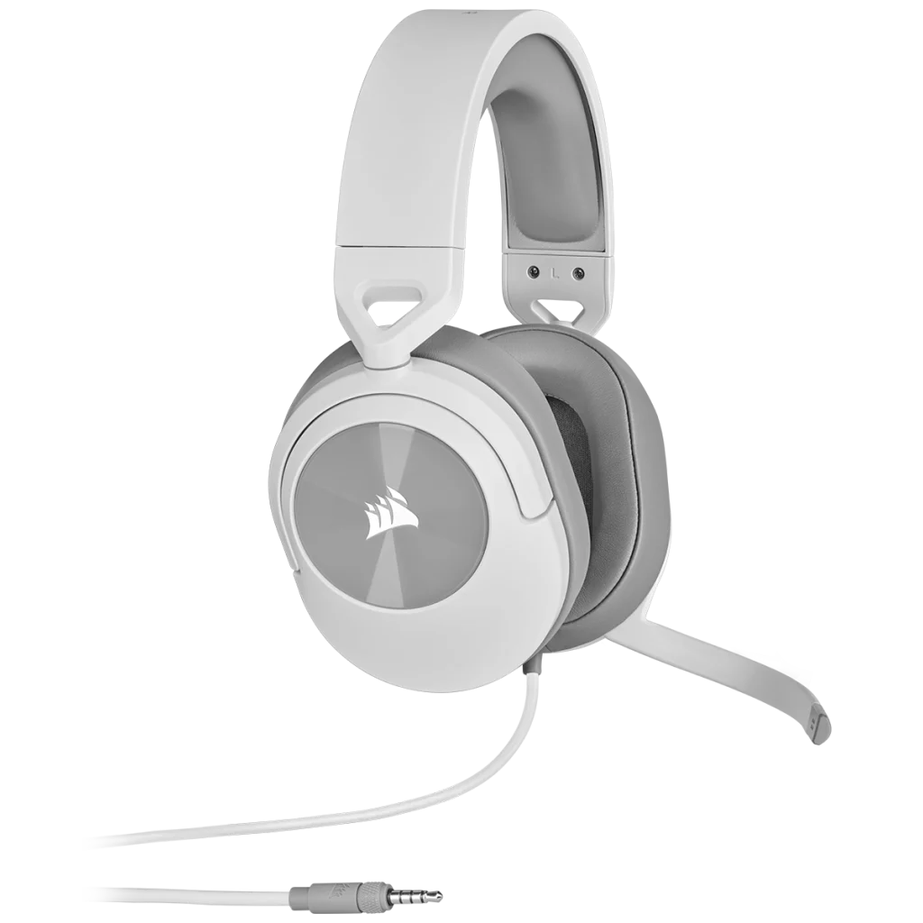 Corsair HS55 Stereo Gaming Headset; White.