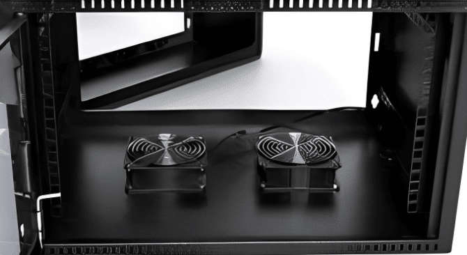 RCT 1 Way Fan Wired Wall Mount for Cabinet