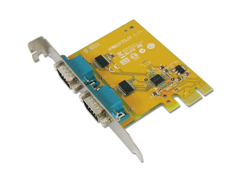 Sunix SER6437A 2-port RS-232 PCI Express Board