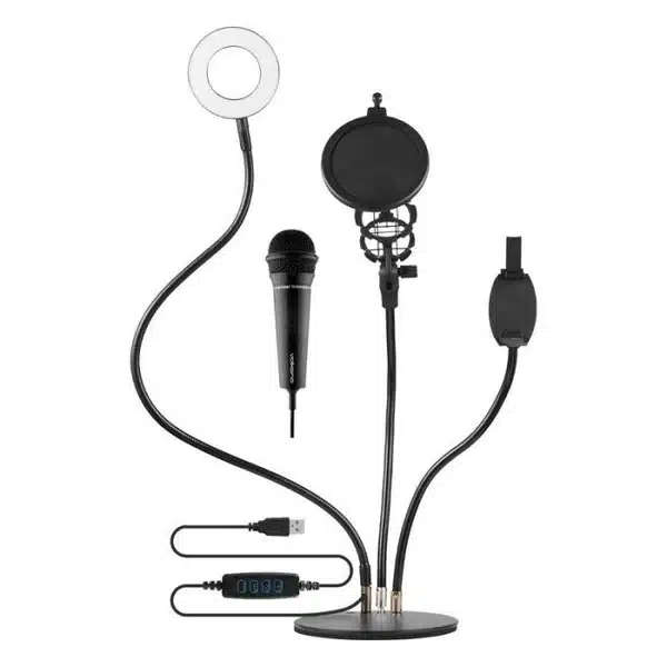 Volkano Insta series Ring light Desk Stand Vlogging Kit