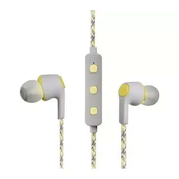 Volkano Moda- Nylon Bluetooth Earphones with carry case - YL