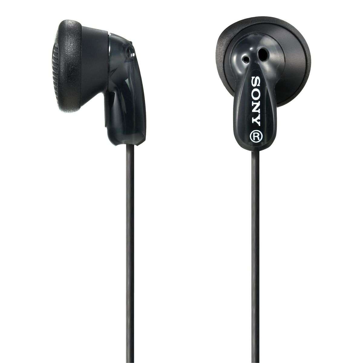 Sony MDR-E9LP (Black) Stereo Earbuds