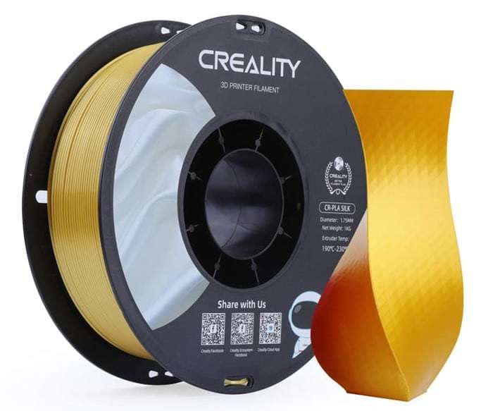 Creality Silk Filament Golden 1Kg