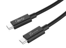 J5 Create USB Type-C 100W USB4 Gen3 80cm Cable