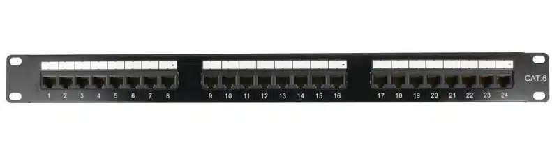 RCT - CAT6 Patch Panel 24 Port UTP