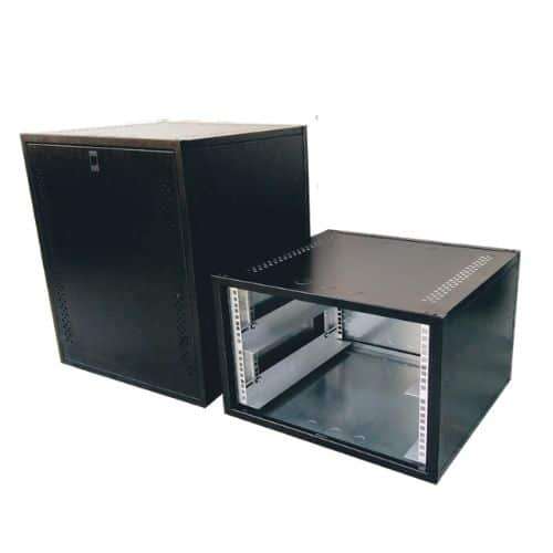 Cattex 6.5U Lithium Battery Box Black - Networking