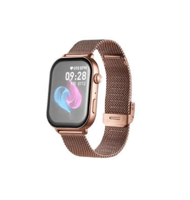 Volkano Trinity series Smartwatch with Metal Mesh strap - Gd