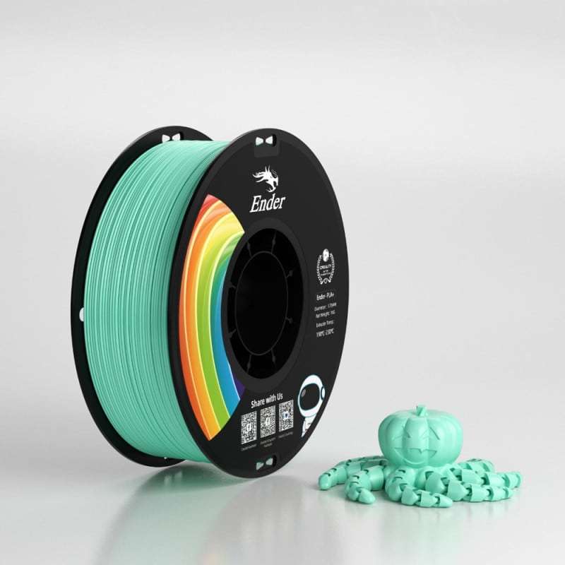 Ender PLA+ Filament Jade Green 1Kg