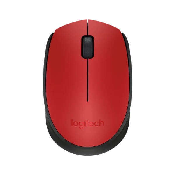 Logitech M171 910-004641  Wireless Mouse  (RED) Nano USB