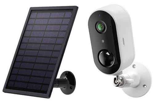 Laxihub W1+SP2 1080p Wireless Battery Camera including Solar Panel