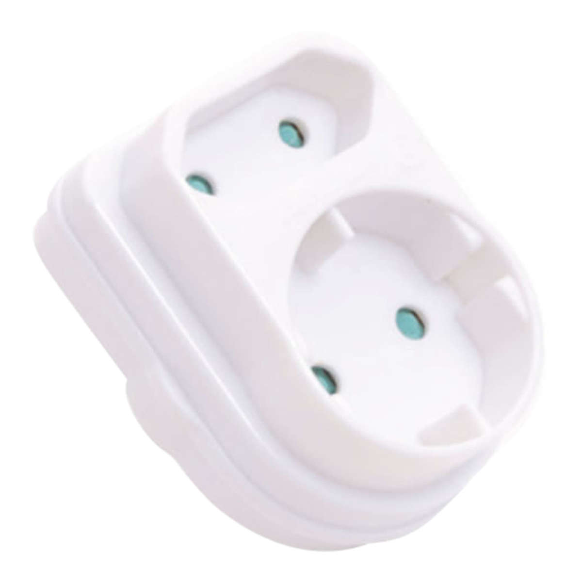 Ellies 1 Way  Schuko Adaptor