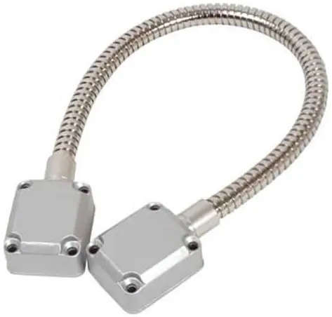 Door Loop Armoured Silver 30 cm